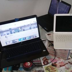 Laptop 17" ..15". And Macbook