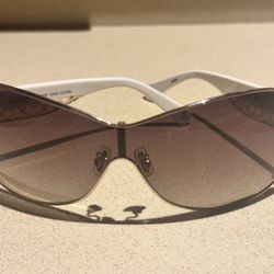 Coach Sunglasses White hold with case