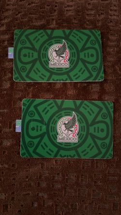 Mexico card decal