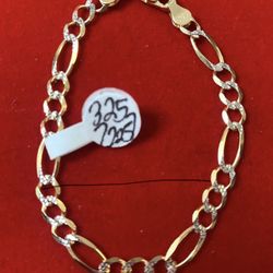 Bracelet 14k Gold 5.5 Grams 9 Inch New