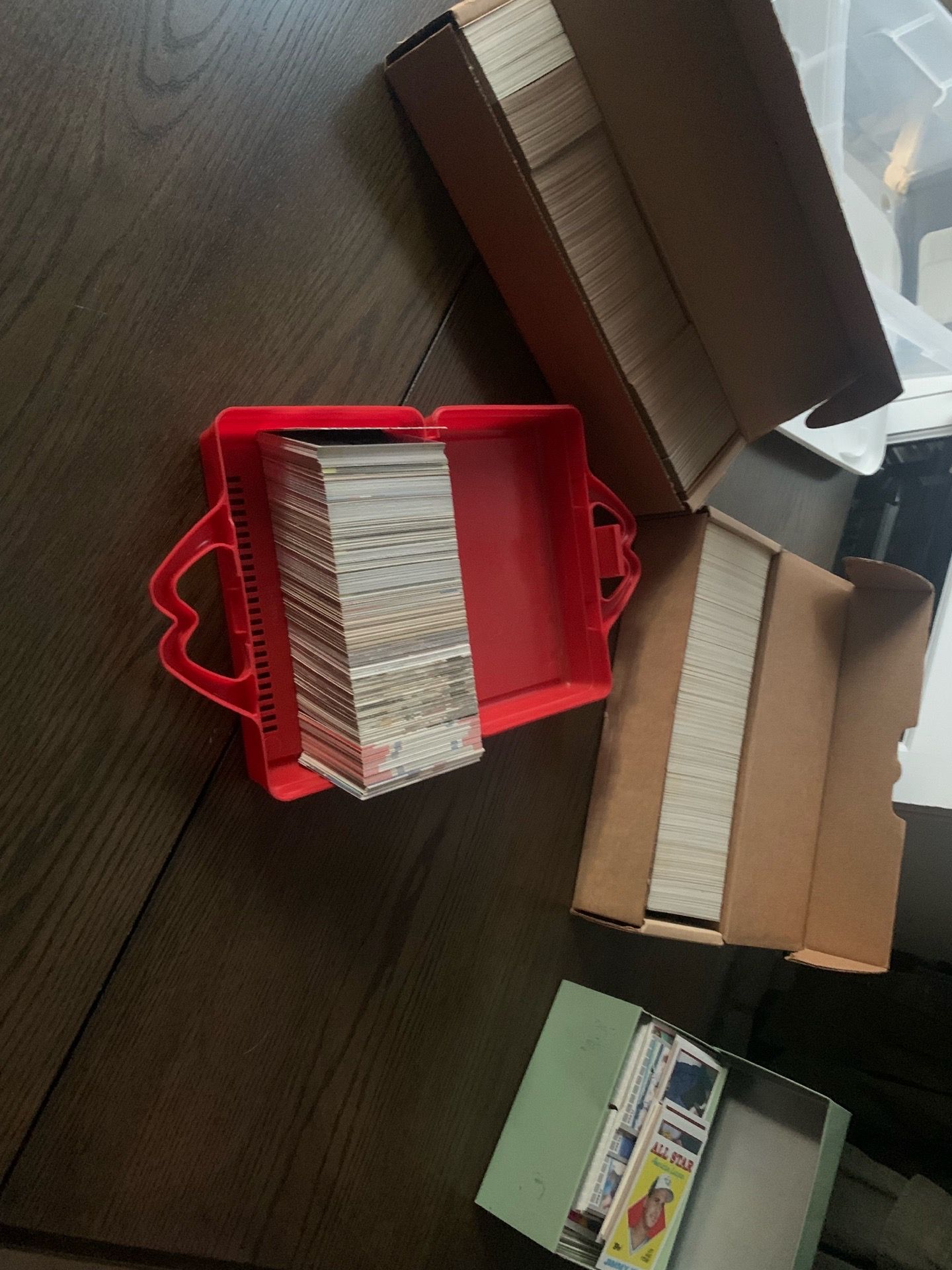 A Lot of Baseball Cards
