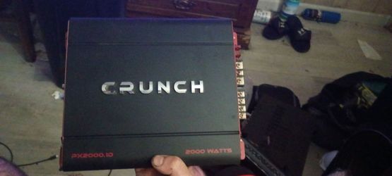 Crunch PX2000.1D 2000 watt amp