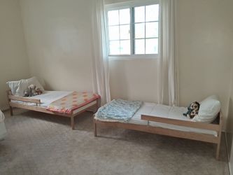 2 - Ikea SNIGLAR - Toddler Bed Frame with Slatted Bed Base