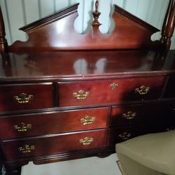 Dresser With Matching Headboard 