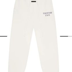Fear of God Essentials Fleece Sweatpant 'Shell' Size Large
