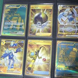 Gold Cards. Pokemon Lot 