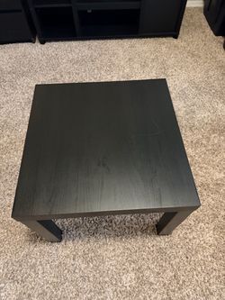 2 - Ikea Lack - Small Coffee Table, Side Table Black