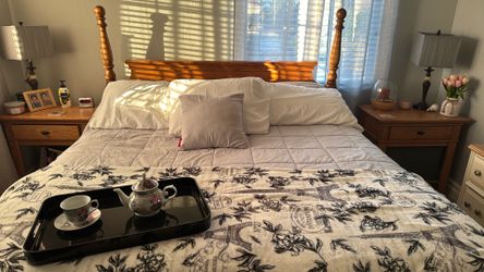 King Size Bed With mattress