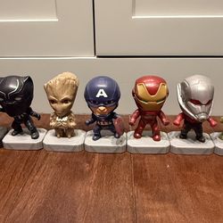 McDonald’s Avengers Happy Meal Toy Collection Lot Of 9 