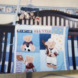 Baby Italia Espresso Crib 4 In 1 Crib 