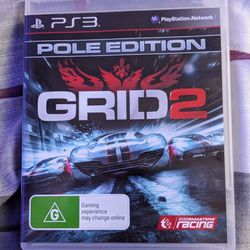 Grid 2 PS3 Pole Edition 