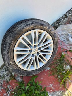 Lexus rims and tires