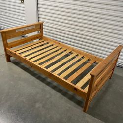 Twin Bed Frame Only Solid Wood 
