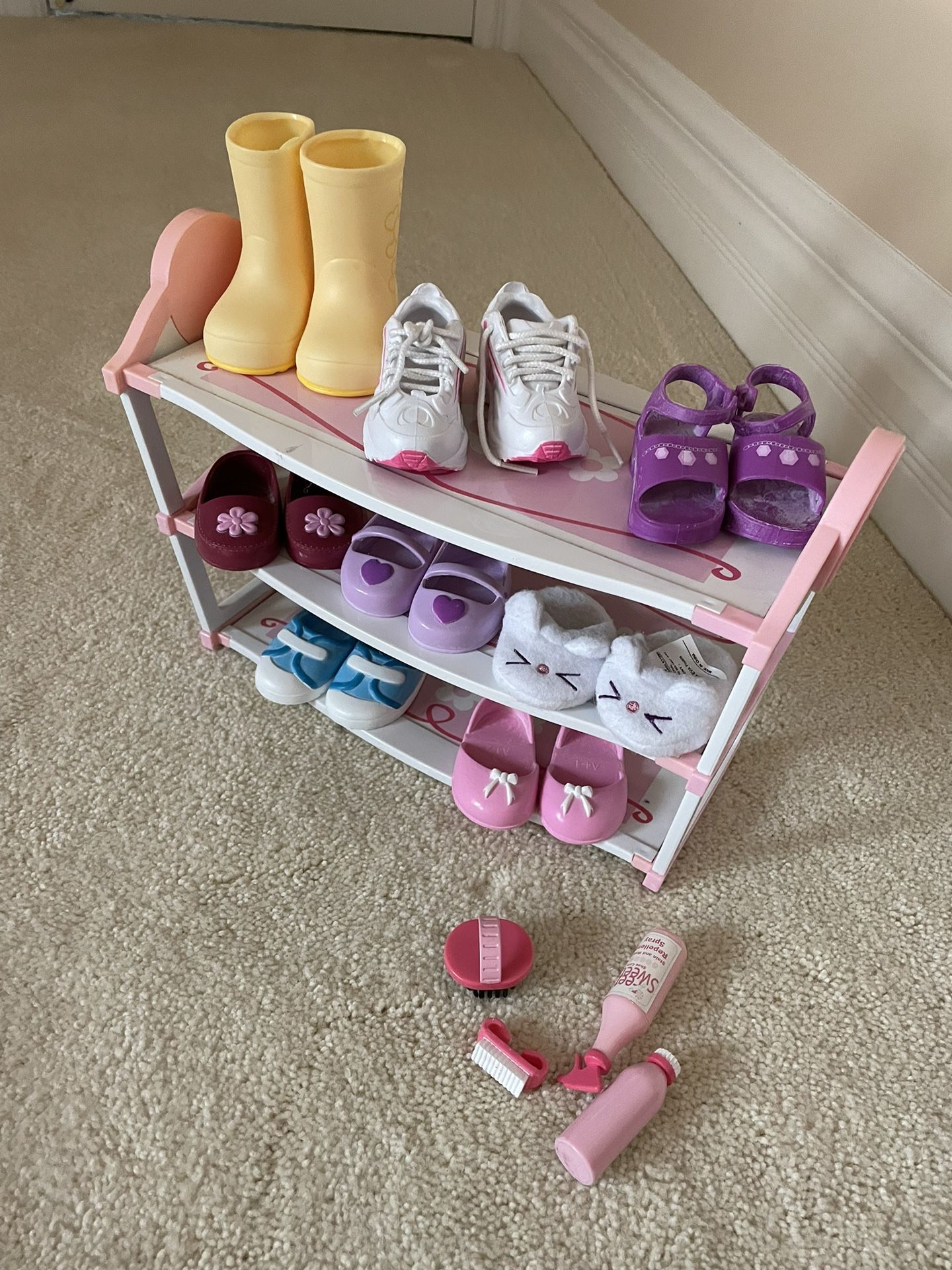 Battat Doll Shoe Set for 18 Inch Dolls