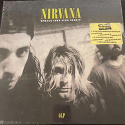 NIRVANA SMELLS LIKE LIVE SPIRIT BOX SET 6-LP COLORED VINYL 180 GRAM NUMBERED SEALED!!