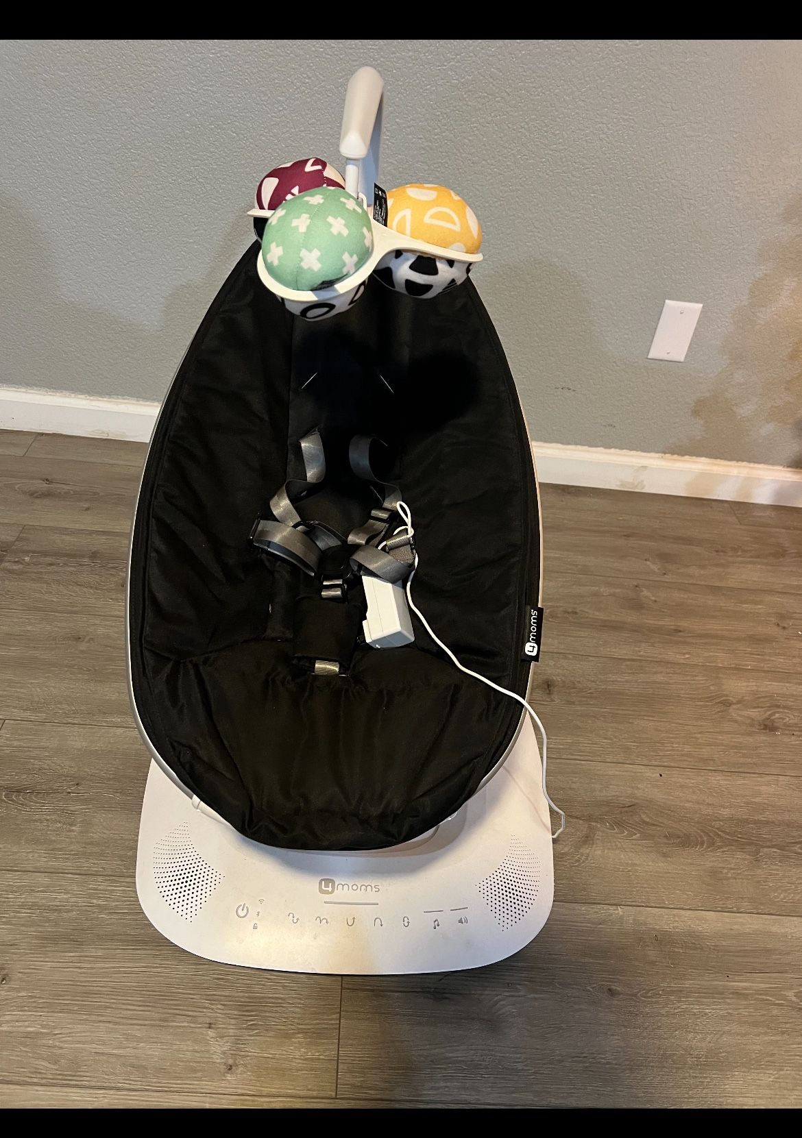 Black 4 Moms Baby Swing