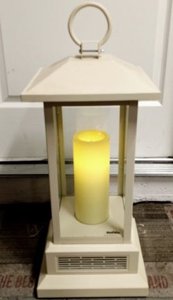 Remote Control Duraflame Electric Lantern With Infrared Heat 29