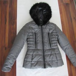 New Women's M Gray Winter Snow Jacket, Celebrity Pink
