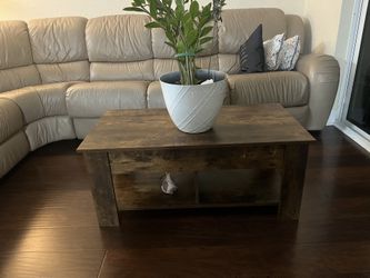 Coffee table LIFT TOP with STORAGE