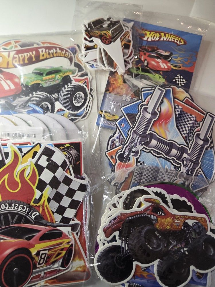 Hotwheels Birthday Party Supplies  