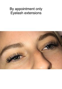 Eyelash Extensions $60