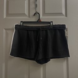 Brand New Black Terry Shorts Sizes S & XL Juniors $4.00 Each 
