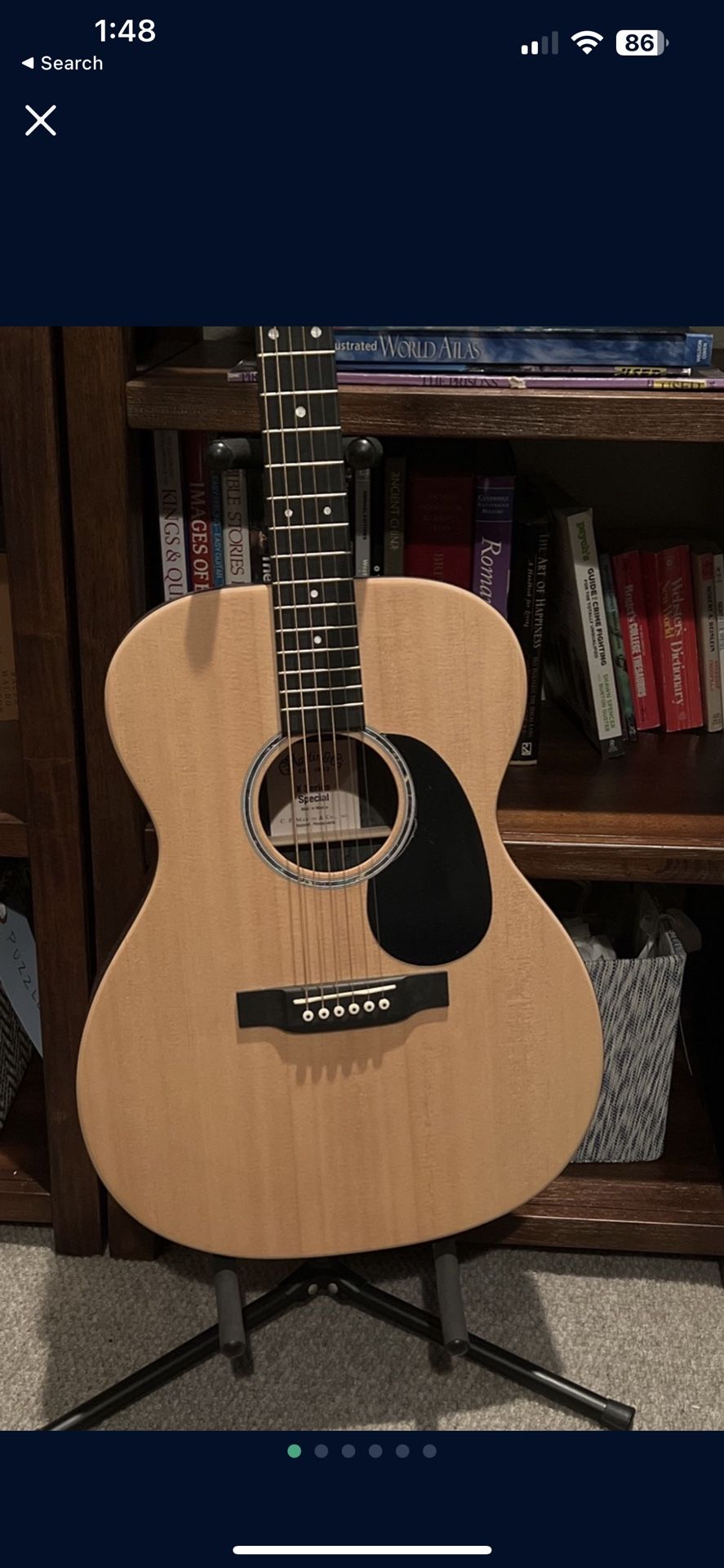 Martin Acoustic Electric Guitar