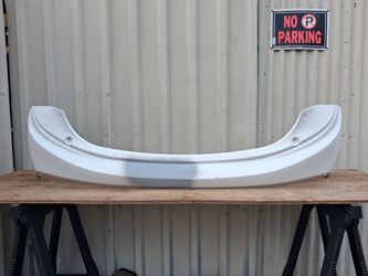2022 2023 CHEVY CHEVROLET BOLT EV REAR UPPER BUMPER COVER ORIGINAL USED OEM (REPAIRED)