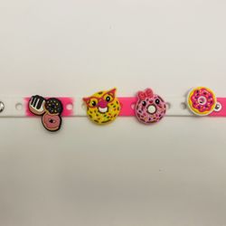 Croc Charms & Bracelet 