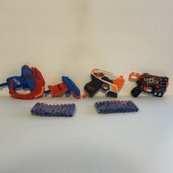 Lot of 4 Nerf Guns & 20 Darts