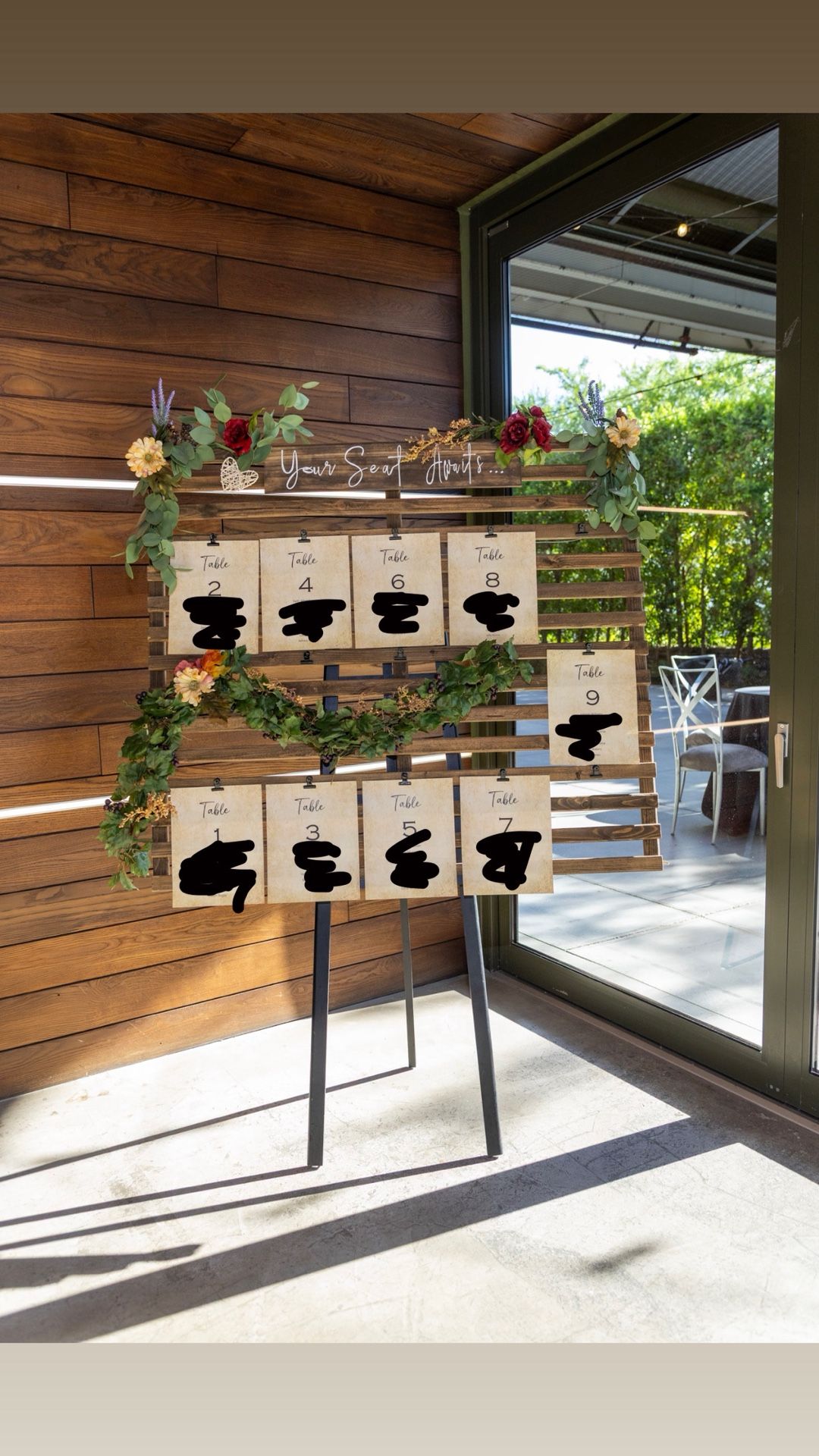 Wedding Seating Chart
