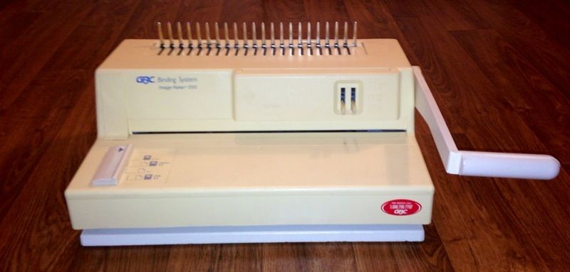 GBC Image Maker 1000 Binding System