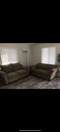 Couches for sale no rips or tears in the materials