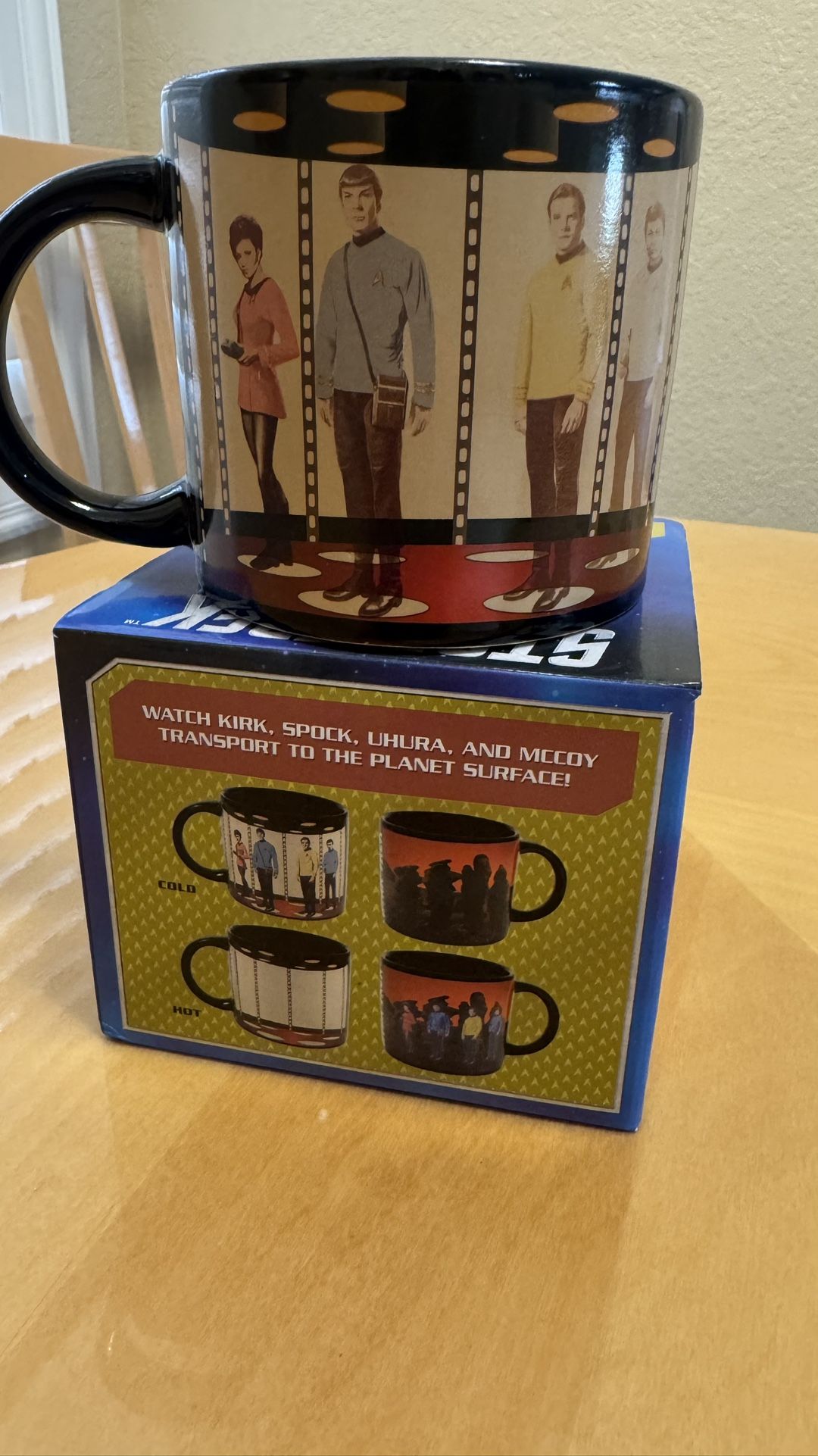 STAR TREK* TRANSPORTER MUG – THE ULTIMATE TREKKIE COFFEE EXPERIENCE! ☕️✨