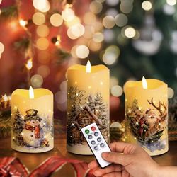 Led Remote Candles Set Of 3 New  I Have 3 Sets $15 Each New 