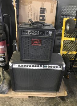 Peavy and jenson amps