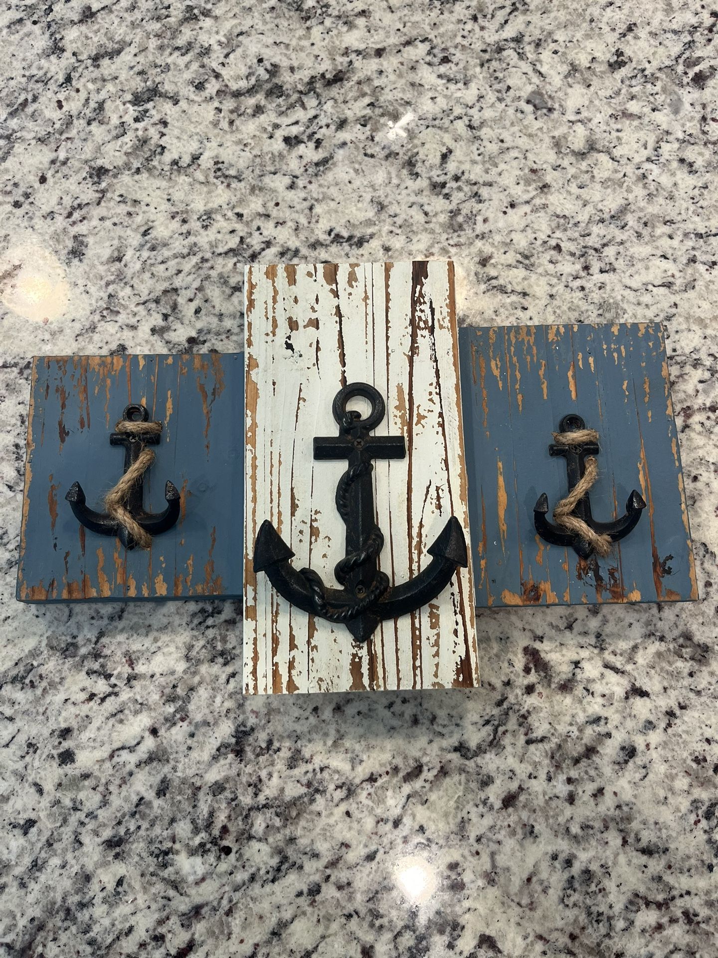 Towel Rack Anchor Design Beach Theme