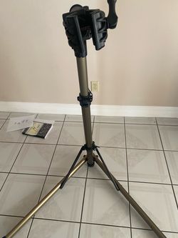 Adjustable Tripod Stand with Phone Mount