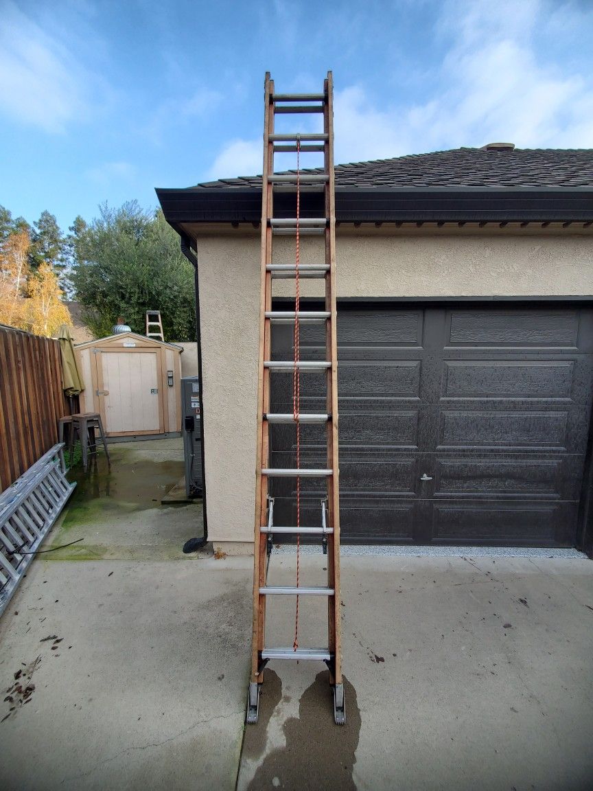 24 Ft Extension Ladder Fiberglass With Delivery