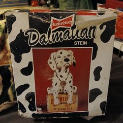 Budweiser Dalmation Stein