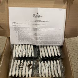 Bethlehem Lights Set of 4 Indoor/Outdoor Fairy Micro Light Strands, Color Lights