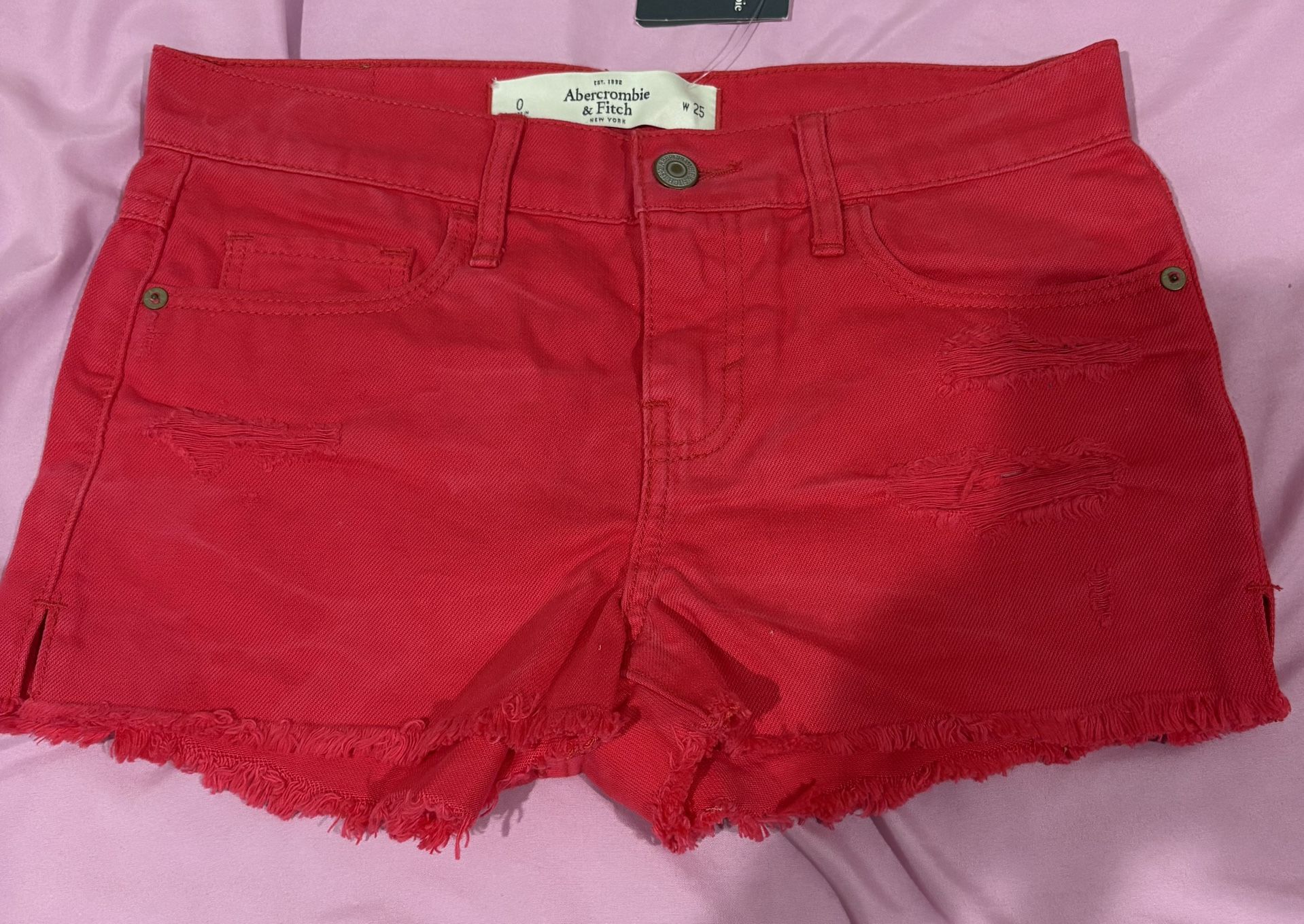 Abercrombie & Fitch Jean Shorts New XS