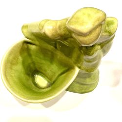 Antique Planter Figurine