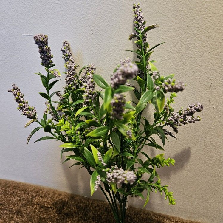 Ashland Artificial Plant Decor Spring Bush Lilac for Sale in Orange