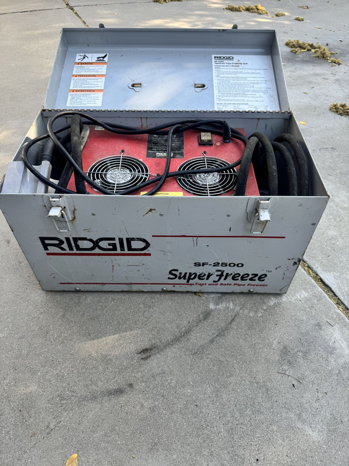RIDGID SF-2500 Super Freeze