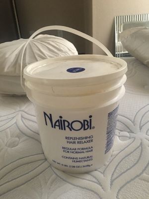 Huge 8 Lb Gallon Of Nairobi Regular Hair Relaxer For Sale In