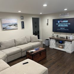 Radley 7 Piece Fabric Chaise Sectional Sofa