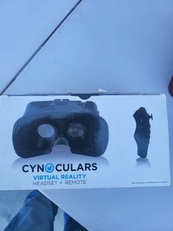 Cynoculars Virtual Reality Headset+remote