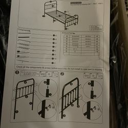 Twin Bed Frame 