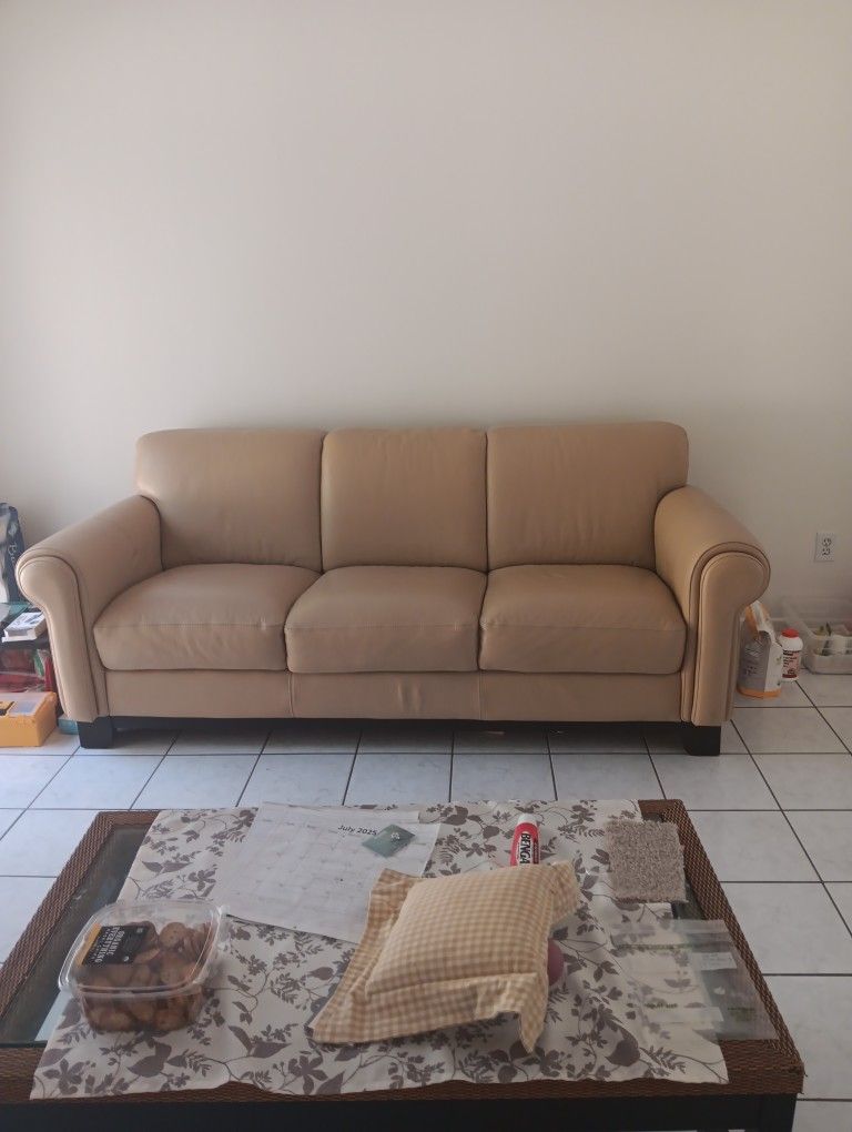 Leather Sofa